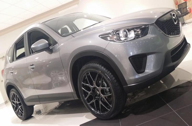 MAZDA CX5 MATRIX BLACK PIPED